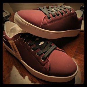 Nubuck Leather Tennis Shoes